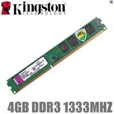 MEMORIA DDR3 4GB 1333MHZ KINGSTONE