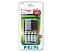 CARREGADOR PILHA PHILIPS SCB1450 C-4AA